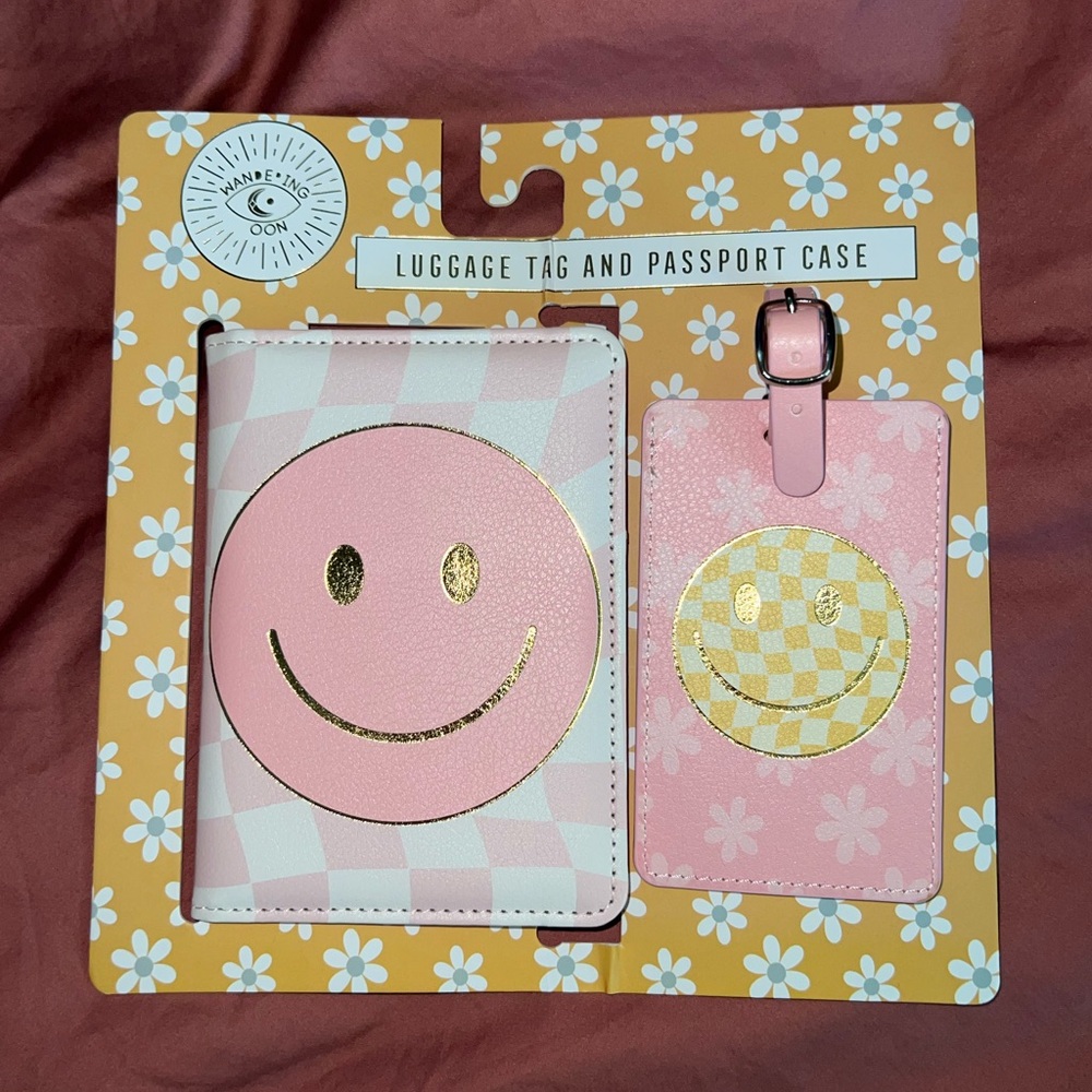 Passport case and luggage tag